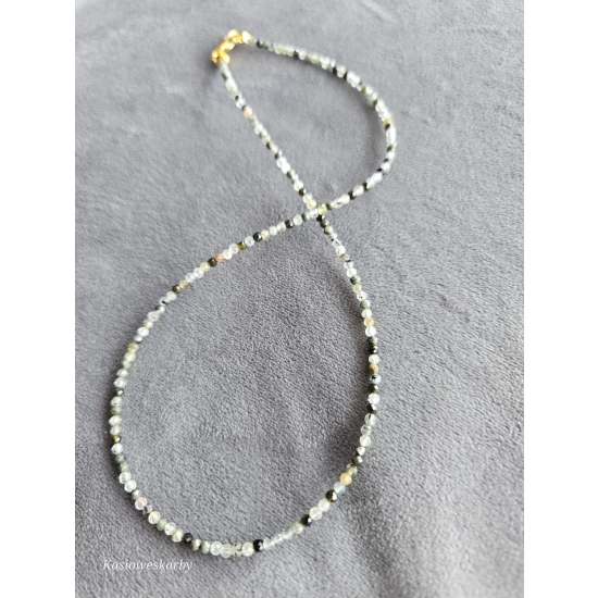 Naszyjnik z kamieni agatu